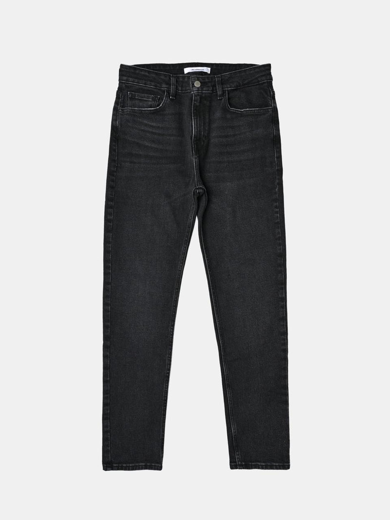 STRAIGHT SKINNYJEANS - Washed Black